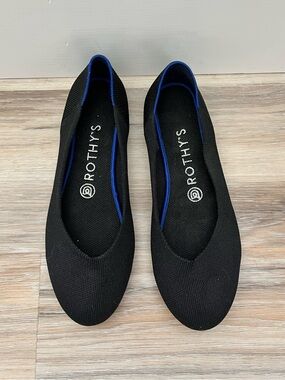 Rothy's Women's Black Flats Size 7.5